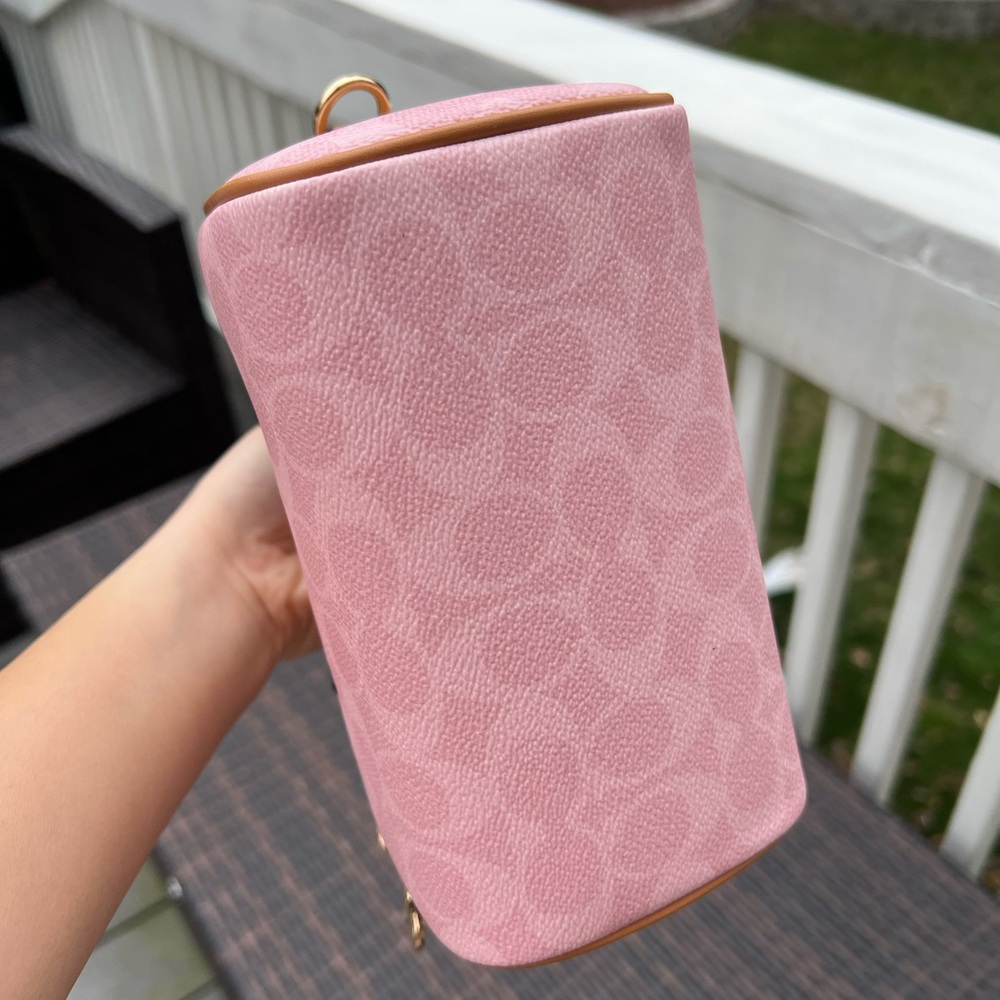 Coach mini rowan pink signature Women's Bag CEK79 - Picture 5 of 8